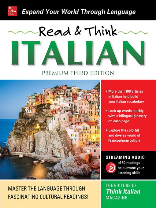 Cover image for Read & Think Italian, Premium